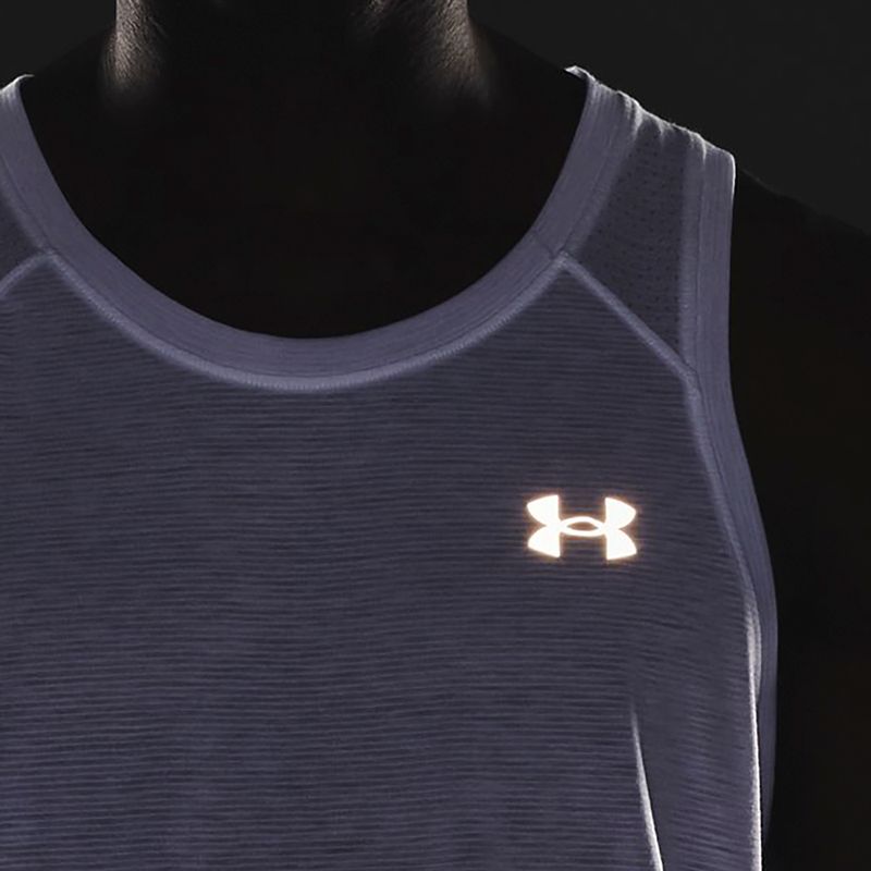 Мъжки потник за бягане Under Armour Streaker Singlet white 1361468-100 4