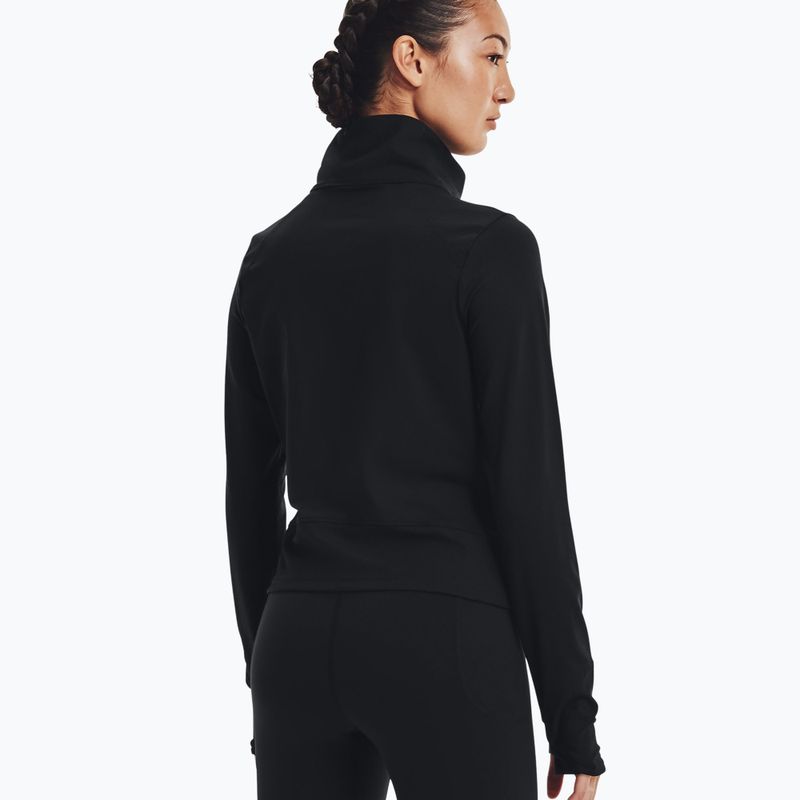 Under Armour Meridian дамски суитшърт за тренировки черен 1365805 2