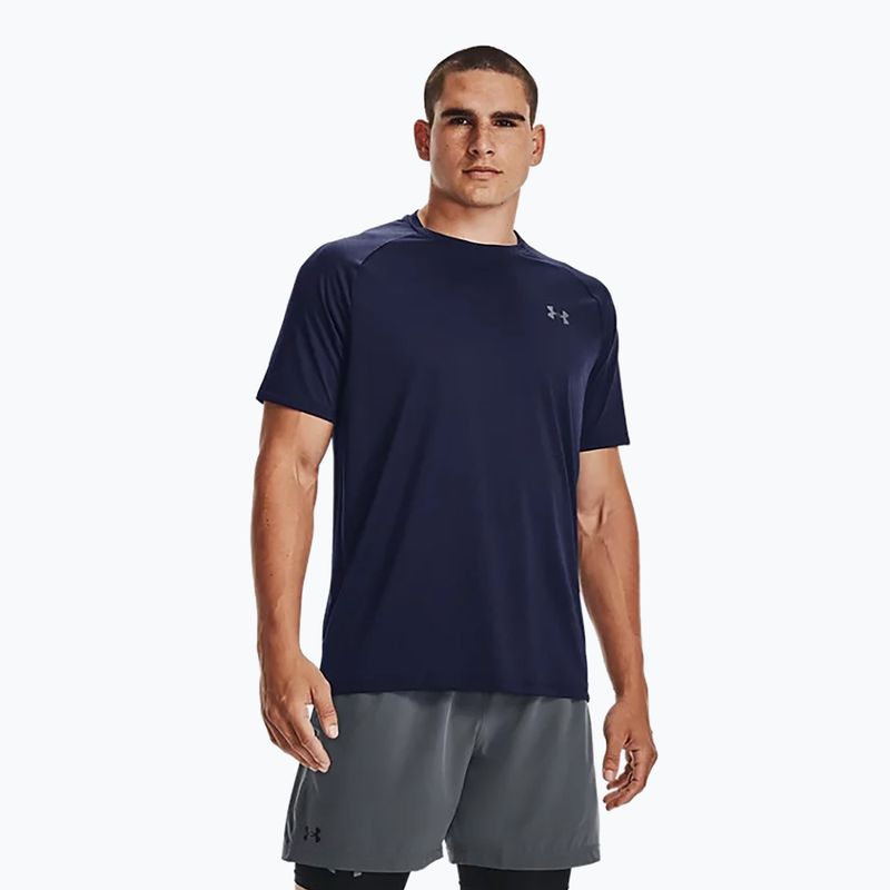 Under Armour мъжка тренировъчна тениска UA Tech 2.0 SS Tee Новина морско синьо 1345317