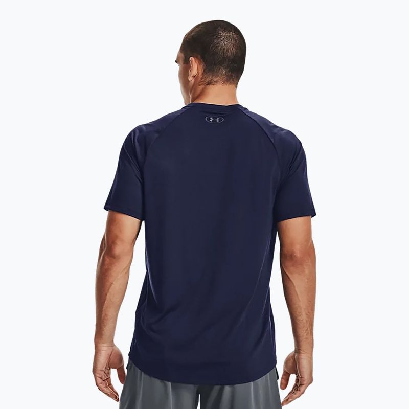 Under Armour мъжка тренировъчна тениска UA Tech 2.0 SS Tee Новина морско синьо 1345317 3