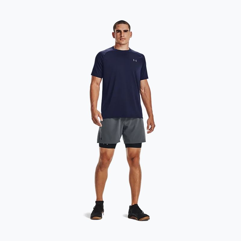 Under Armour мъжка тренировъчна тениска UA Tech 2.0 SS Tee Новина морско синьо 1345317 2