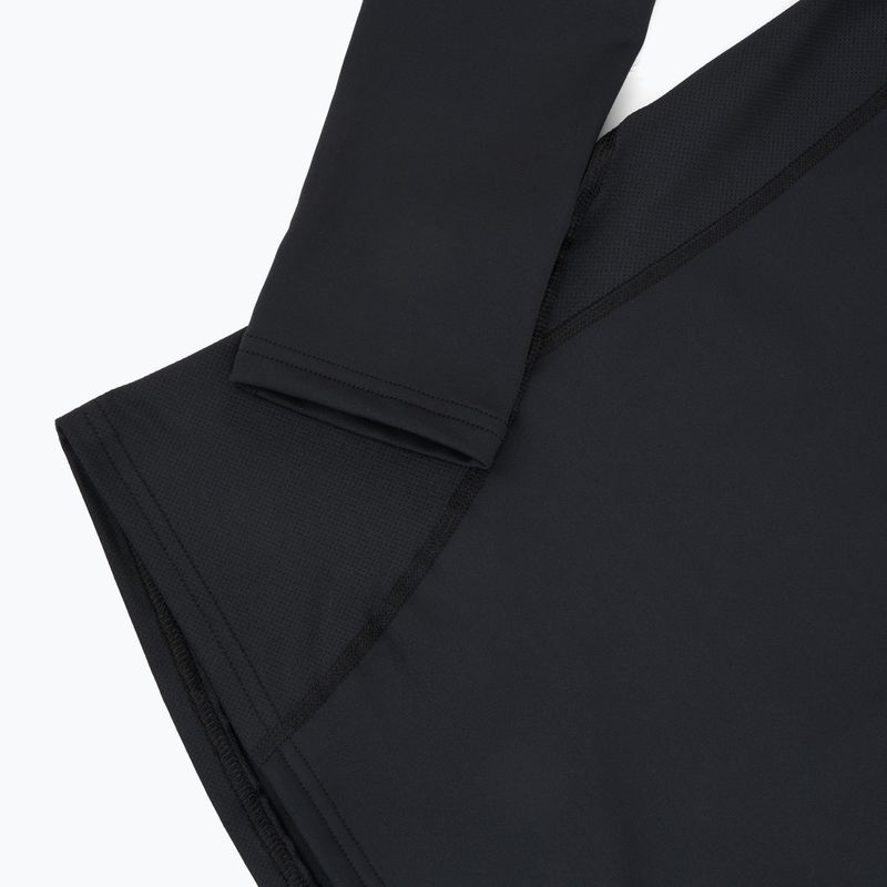 Мъжка блуза с дълъг ръкав за  тренировка Under Armour CG Armour Fitted Crew black/white 4