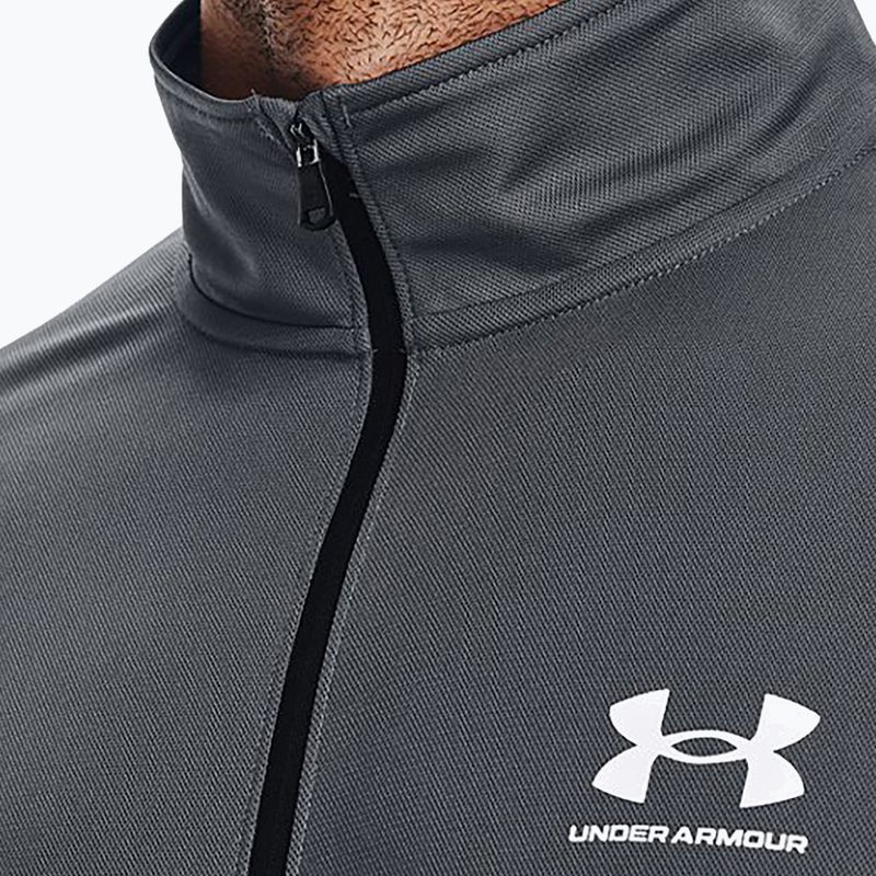 Мъжки потник за тренировки Pique Track сив Under Armour 1366202 6