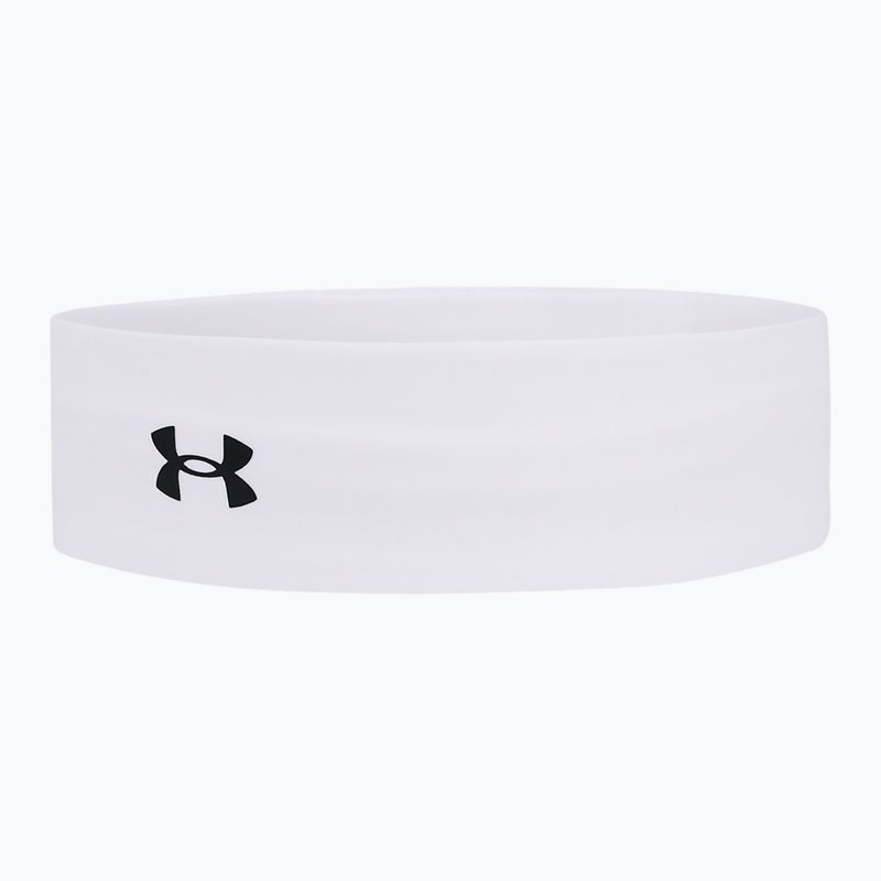Женска лента за глава Play Up бяло/черно Under Armour