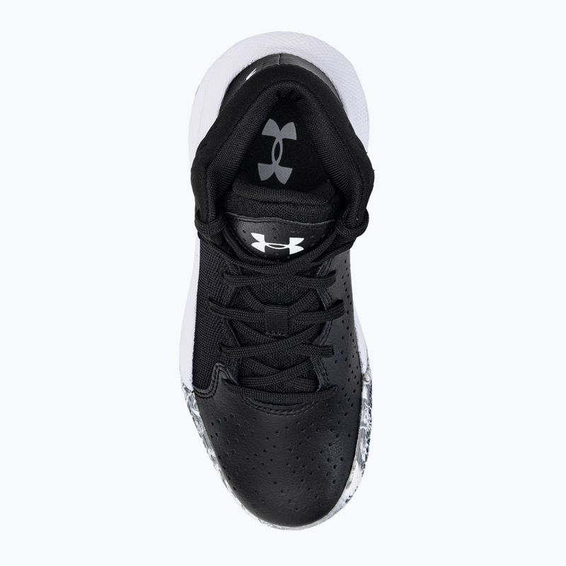 Детски баскетболни обувки Under Armour GS Jet '21 001 черен-бял UAR-3024794001-001-4.5 6