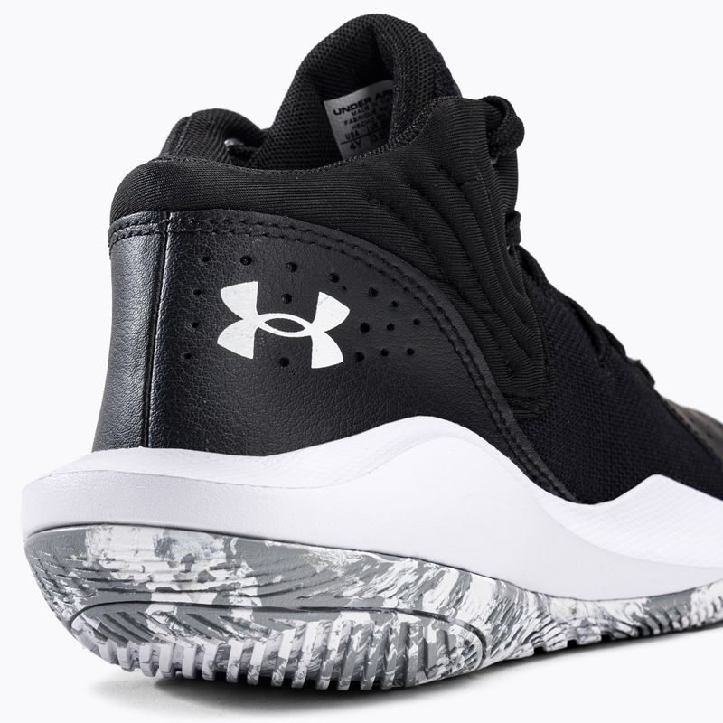 Детски баскетболни обувки Under Armour GS Jet '21 001 черен-бял UAR-3024794001-001-4.5 8