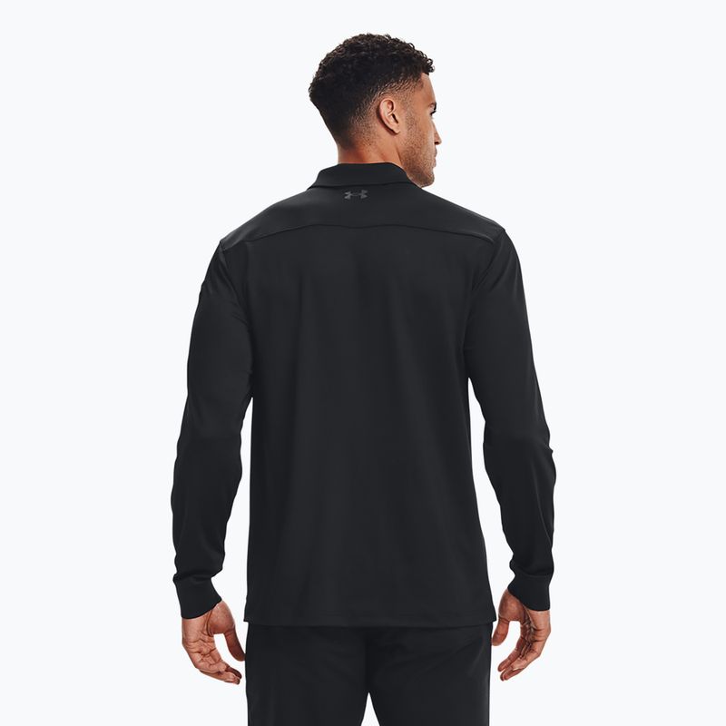 Мъжки потник Under Armour Tactical Performance Polo 2.0 с дълъг ръкав black/black 3