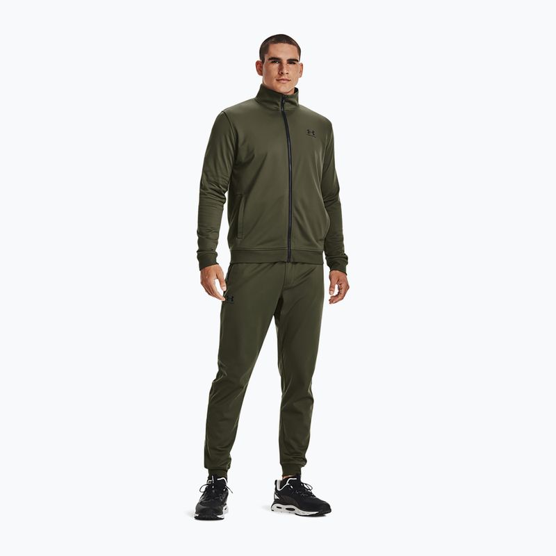 Мъжки суитшърт Under Armour Sportstyle Tricot marine od green/marine od green/black 2