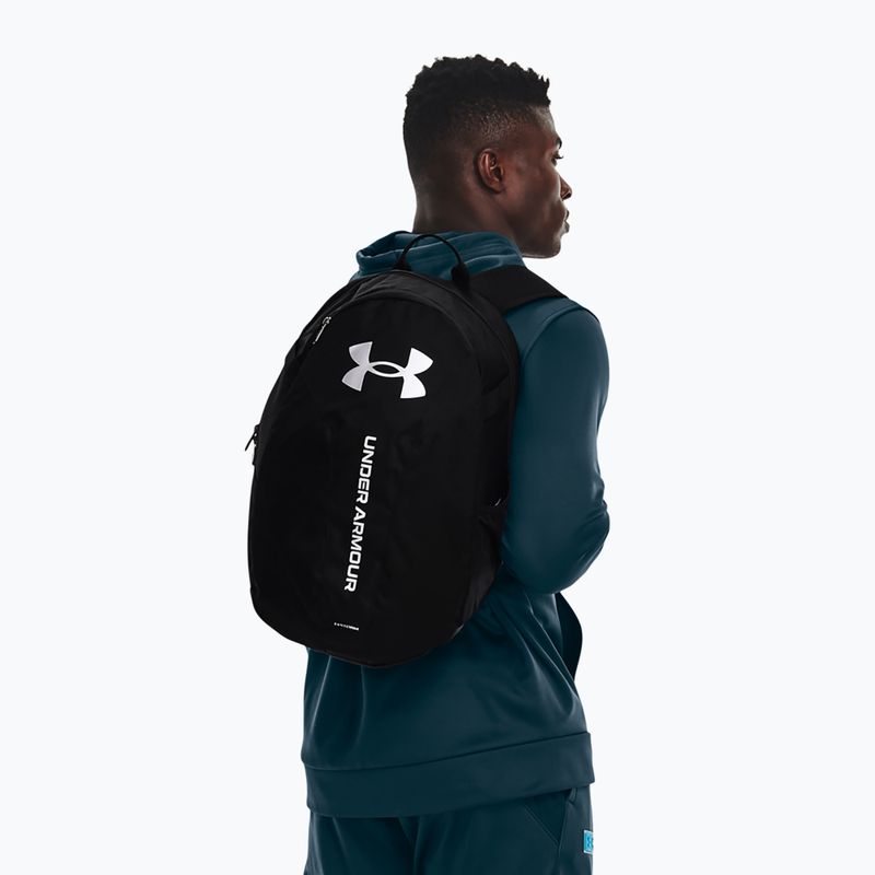 Градска раница Under Armour Hustle Lite 26,5 l black/black/metallic silver 8