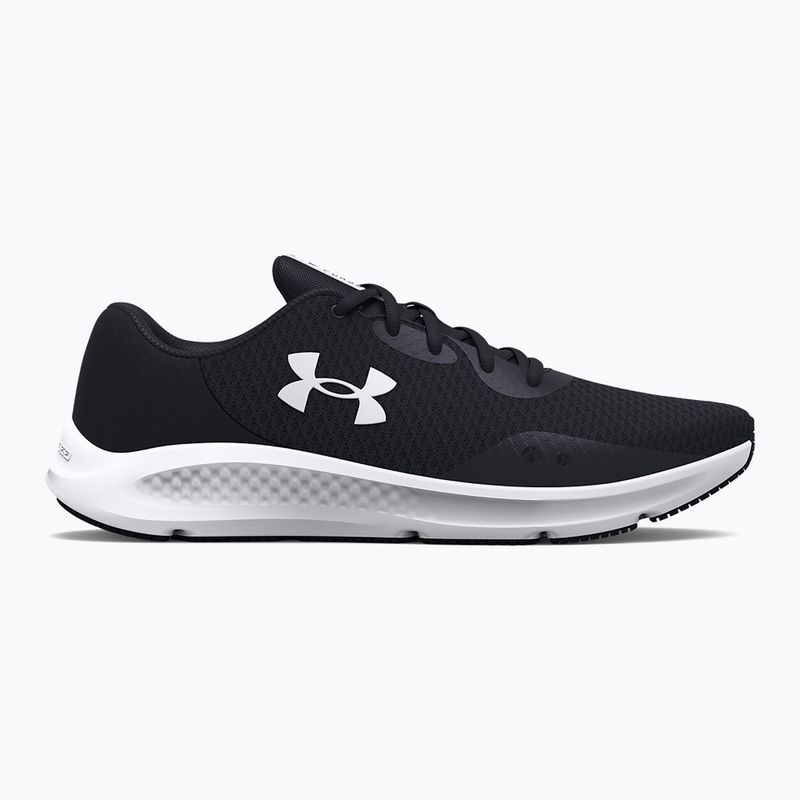 Дамски обувки за бягане Under Armour Charged Pursuit 3 black/black/white 8