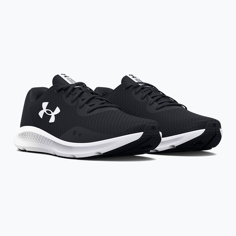 Дамски обувки за бягане Under Armour Charged Pursuit 3 black/black/white 10