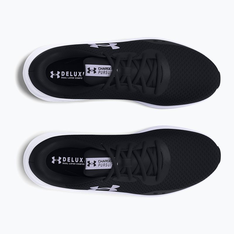 Дамски обувки за бягане Under Armour Charged Pursuit 3 black/black/white 11