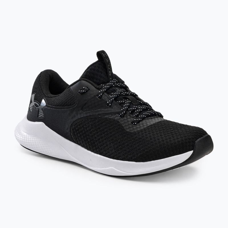 Дамски обувки за тренировка Under Armour W Charged Aurora 2 black/black/metallic warm silver