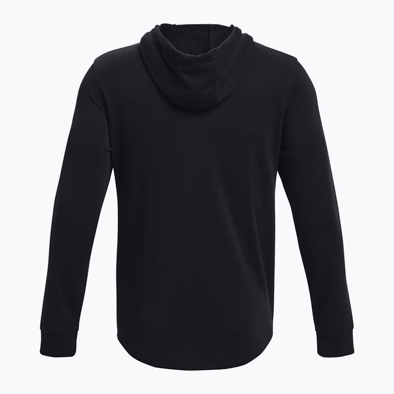 Мъжки суитшърт Under Armour Rival Terry Lc Hd black/onyx white 6