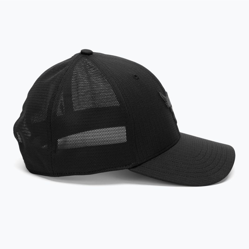Мъжка бейзболна шапка Under Armour Project Rock Trucker black/jet grey 2