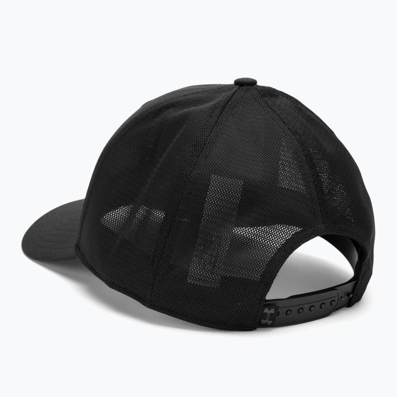 Мъжка бейзболна шапка Under Armour Project Rock Trucker black/jet grey 3