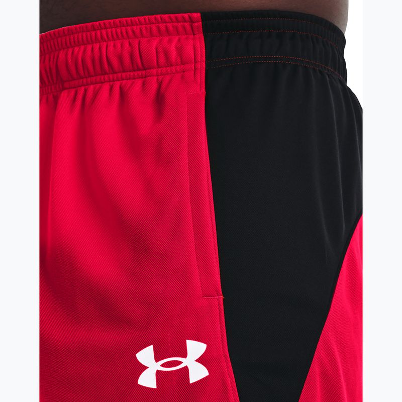 Мъжки баскетболни шорти Under Armour Baseline 10In 600 червени 1370220-600-LG 4