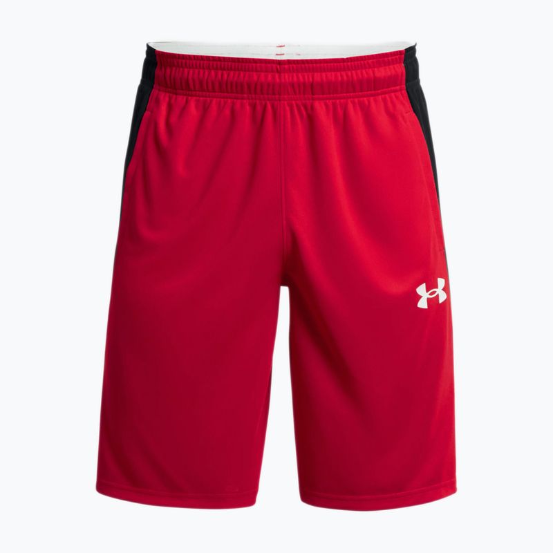 Мъжки баскетболни шорти Under Armour Baseline 10In 600 червени 1370220-600-LG 5