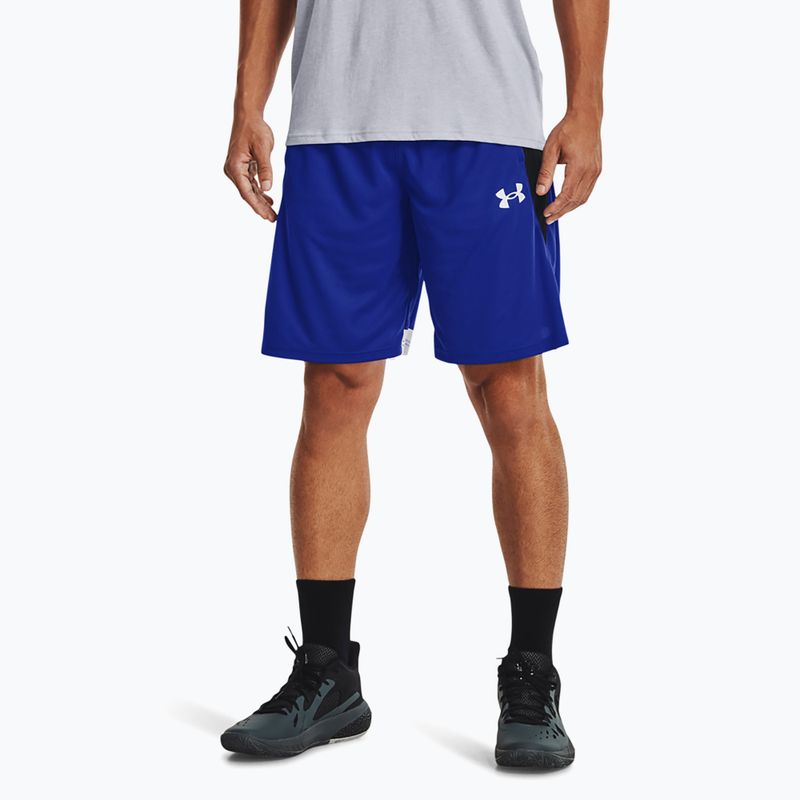 Мъжки баскетболни шорти Under Armour Baseline 10", сини 1370220