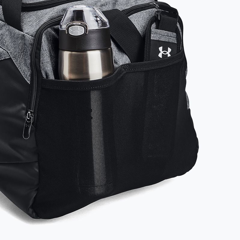 Under Armour Undeniable 5.0 Duffle M 58 l pitch gray medium heather/black/black пътна чанта 5