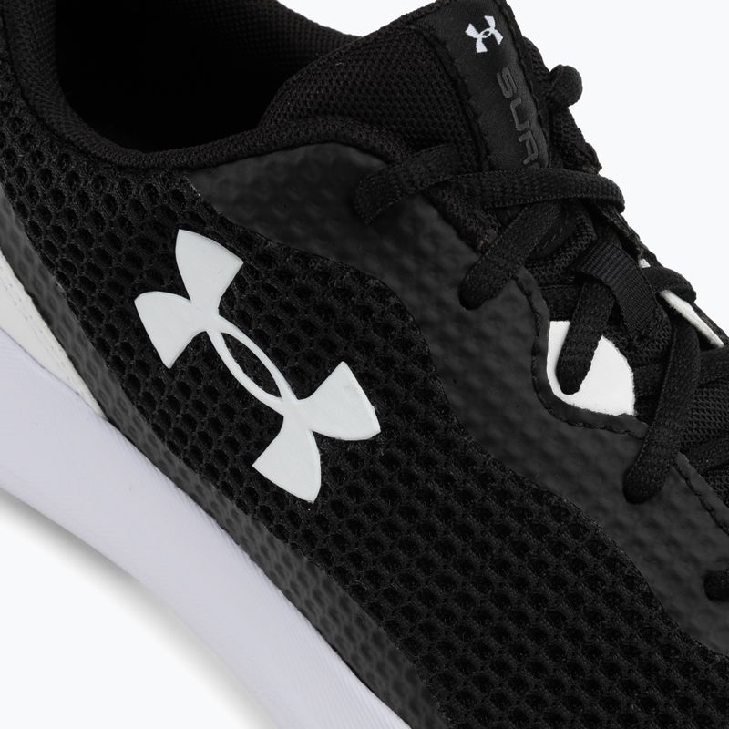Мъжки обувки за бягане Under Armour Surge 3 в черно и бяло 3024883 9