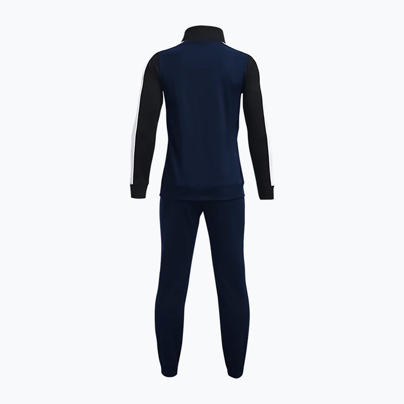 Детски спортен екип Under Armour Cb Knit academy/черно/бяло 2
