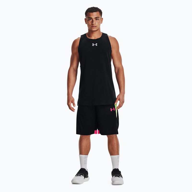 Under Armour Baseline Cotton Tank 003 мъжка баскетболна фланелка black 1361901-003 2