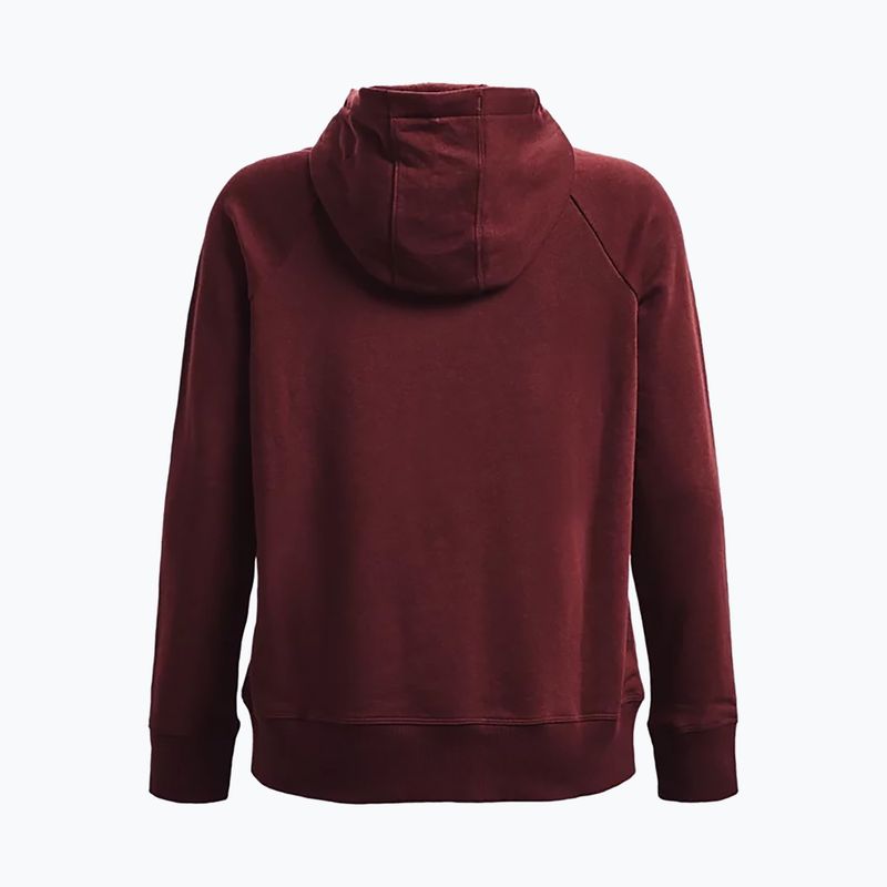 Under Armour Rival Fleece Hb Hoodie maroon 1356317 6