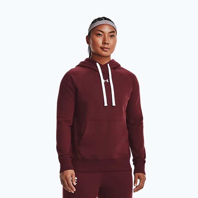 Under Armour Rival Fleece Hb Hoodie maroon 1356317