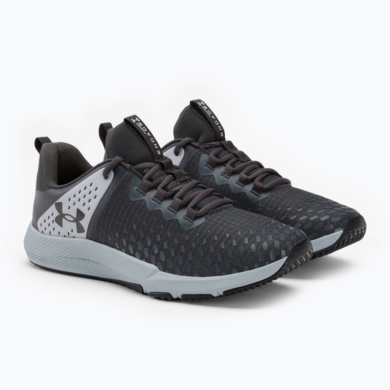 Under Armour Charged Engage 2 мъжки обувки за тренировка в черно и бяло 3025527 4
