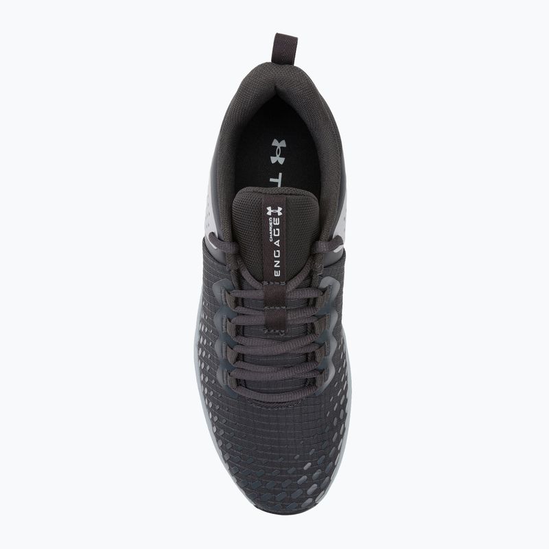 Under Armour Charged Engage 2 мъжки обувки за тренировка в черно и бяло 3025527 6