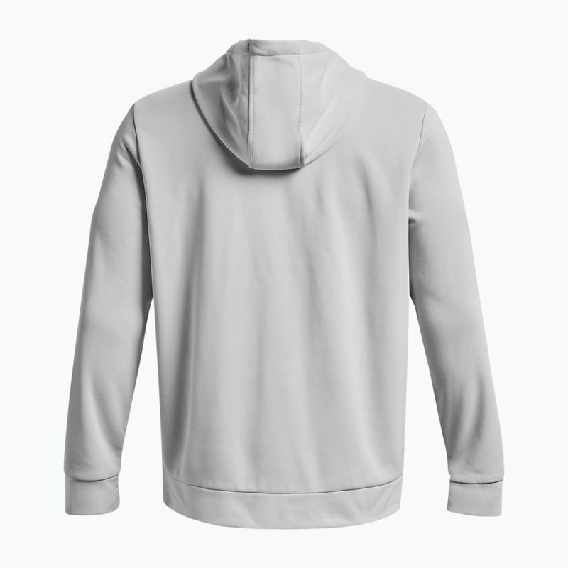 Мъжки потник Under Armour Armour Fleece Hoodie training sweatshirt grey 1373353-014 2