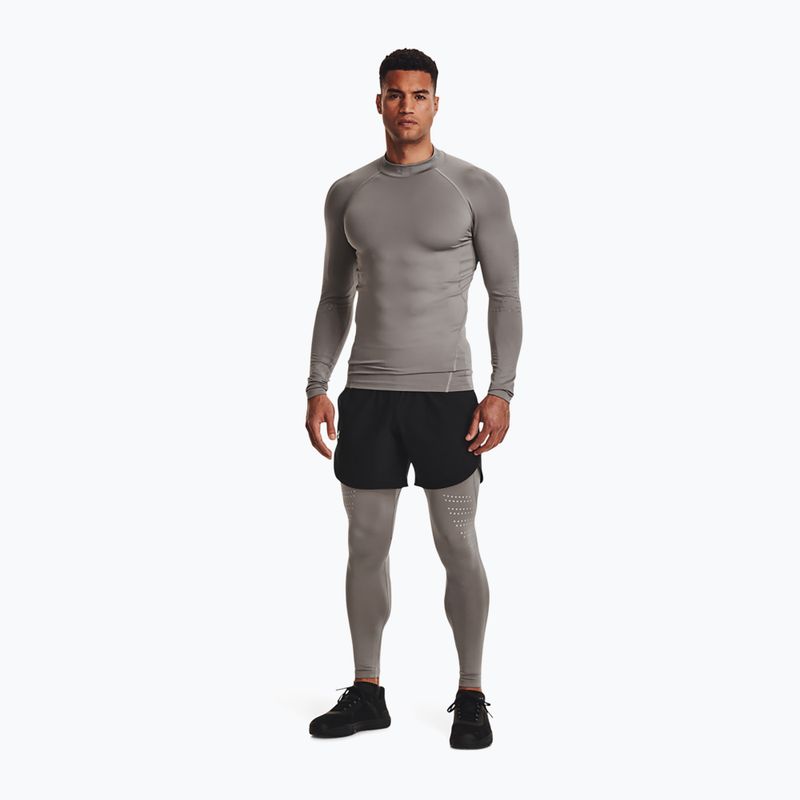 Under Armour мъжка тениска с дълъг ръкав Ua Cg Armour Novelty Mock grey 1373828-294 2
