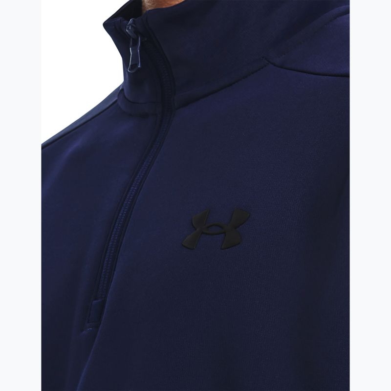 Мъжки суитшърт за тренировки Under Armour Fleece 1/4 Zip midnight navy/black 6