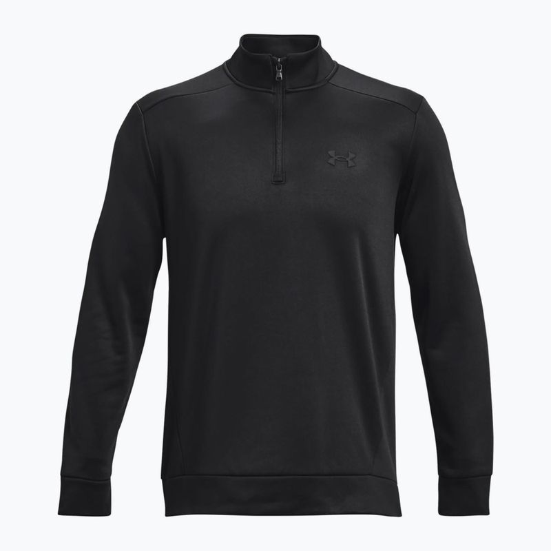 Under Armour Armour Fleece 1/4 Zip мъжки суитшърт за тренировки черен 1373358-001 2