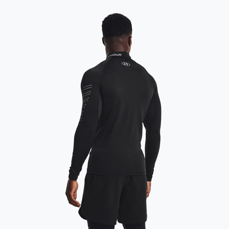 Under Armour мъжка тениска с дълъг ръкав Ua Cg Armour Novelty Mock black 1373828-001 2