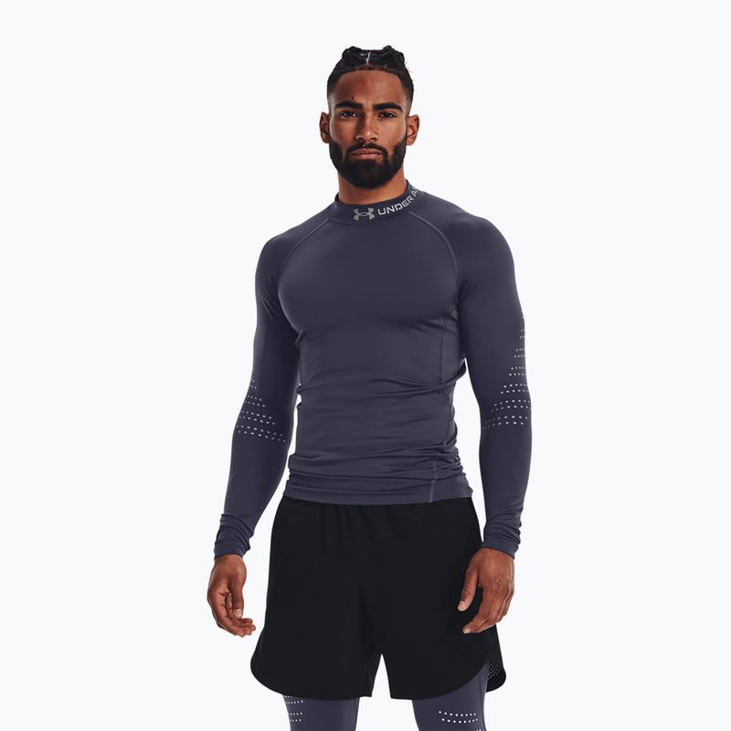 Under Armour мъжка тениска с дълъг ръкав Ua Cg Armour Novelty Mock grey 1373828-558
