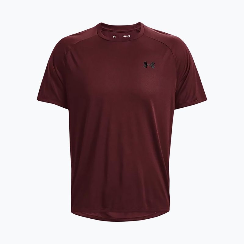 Мъжка тренировъчна тениска Under Armour UA Tech 2.0 SS Tee Новост бордо 1345317