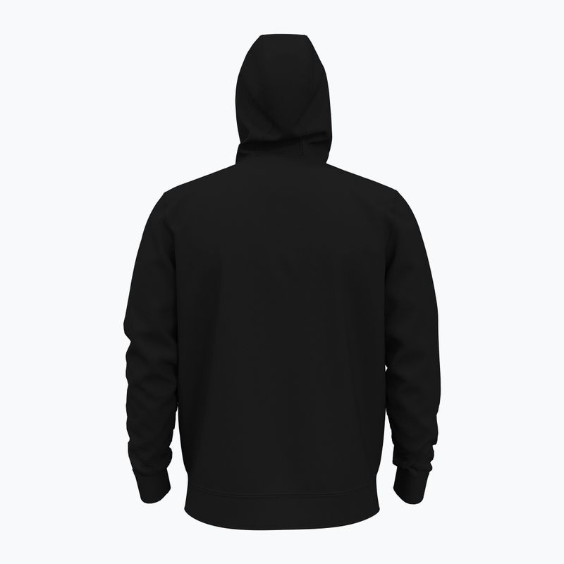 Мъжки суитшърт Under Armour Fleece FZ Hoodie black/black 8