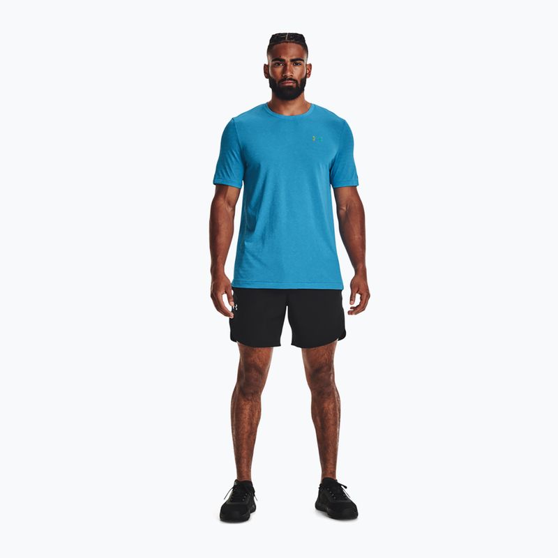 Мъжка тренировъчна тениска Under Armour UA Rush Seamless Geosport SS blue 1370441 3