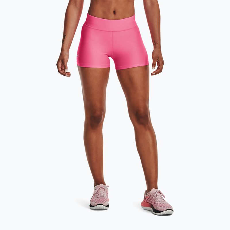 Under Armour Armour Mid Rise дамски къси панталони за тренировка  розово 1360925