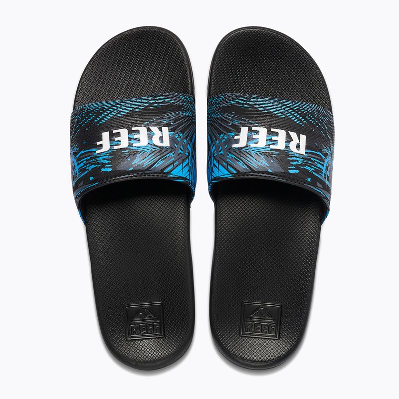 Джапанки REEF One Slide за мъже в черно и синьо CJ0612 11
