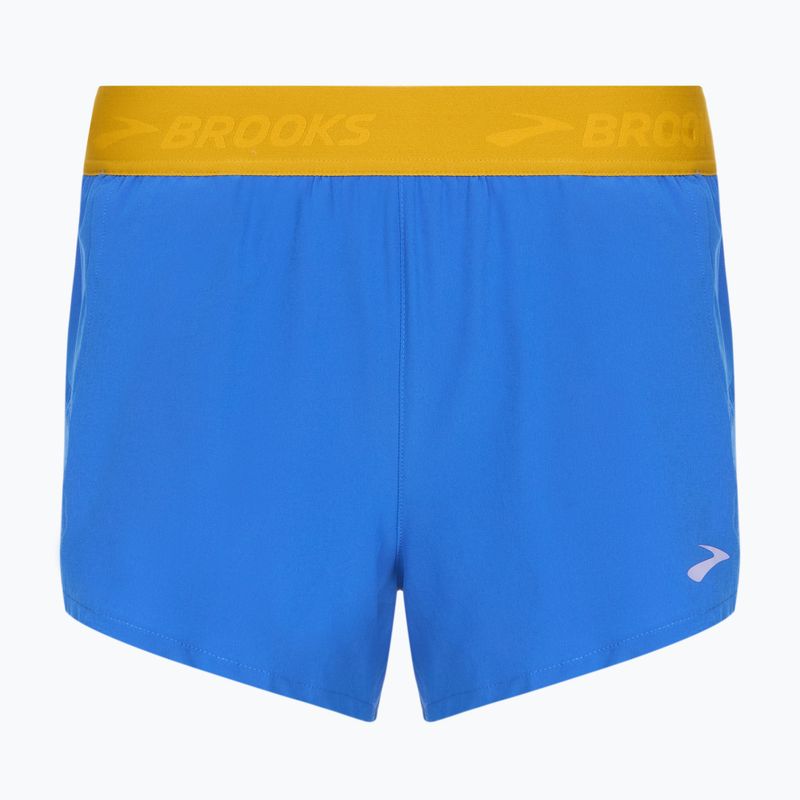 Дамски къси панталони за бягане Brooks Chaser 3" bluetiful/golden hour