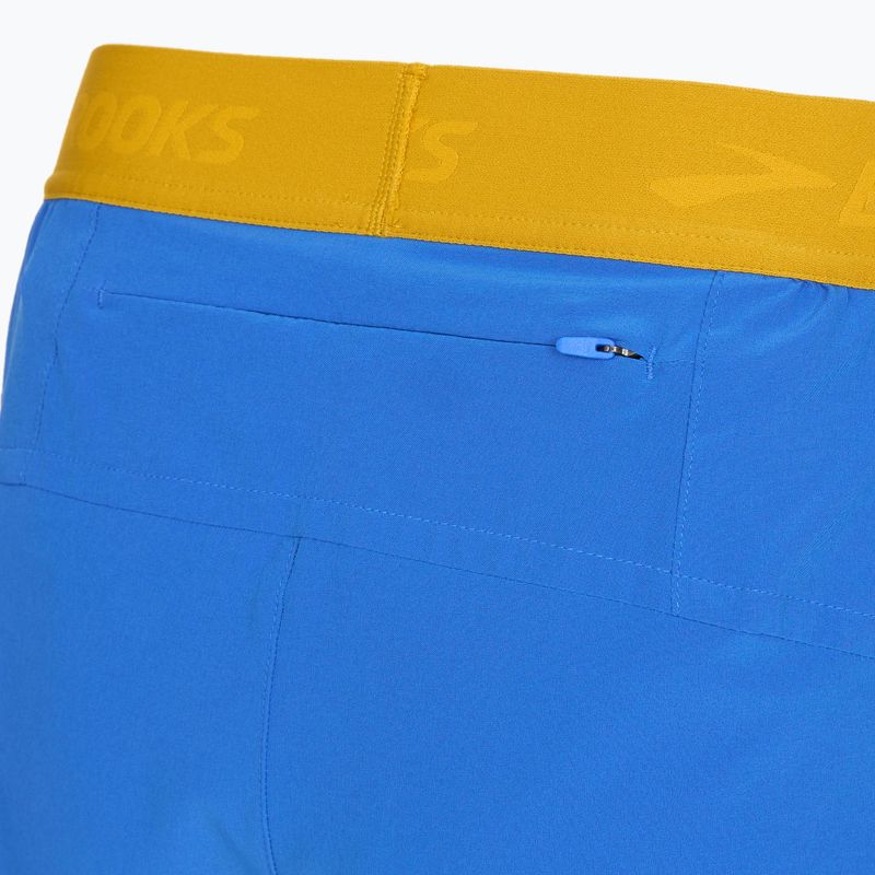 Дамски къси панталони за бягане Brooks Chaser 3" bluetiful/golden hour 3