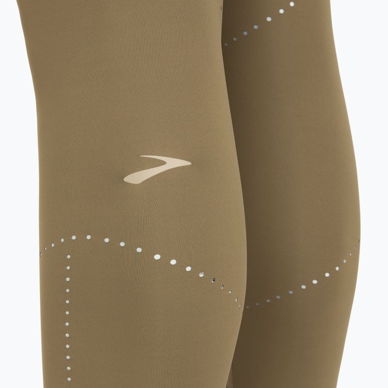 Дамски клинове за бягане Brooks Method 7/8 Tight dark oatmeal 3