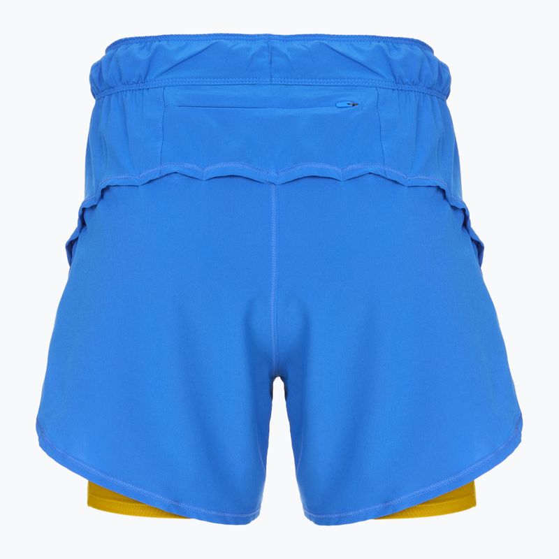 Дамски къси панталони за бягане Brooks Chaser 5" 2-In-1 bluetiful/golden hour 2