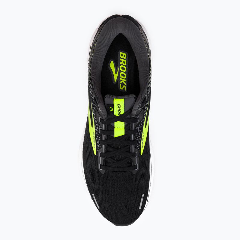 Мъжки обувки за бягане BROOKS Ghost 14 black-green 1103691D047 6