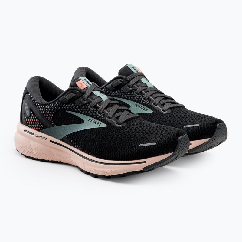 Дамски обувки за бягане BROOKS Ghost 14 black/pink 1203561B026 5