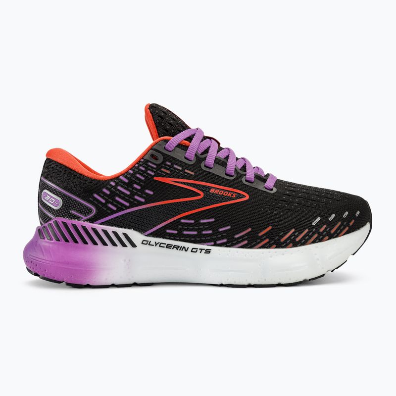 Дамски обувки за бягане Brooks Glycerin GTS 20 black/bellflower/fiesta 2