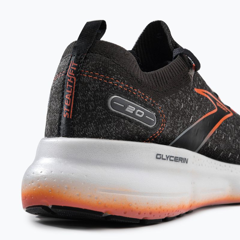 Мъжки обувки за бягане BROOKS Glycerin StealthFit 20 black/red 1103841D003 9